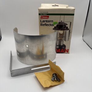 1990 Never Used  Coleman Lantern Light Reflector 295-720 In Box Vintage *See Box